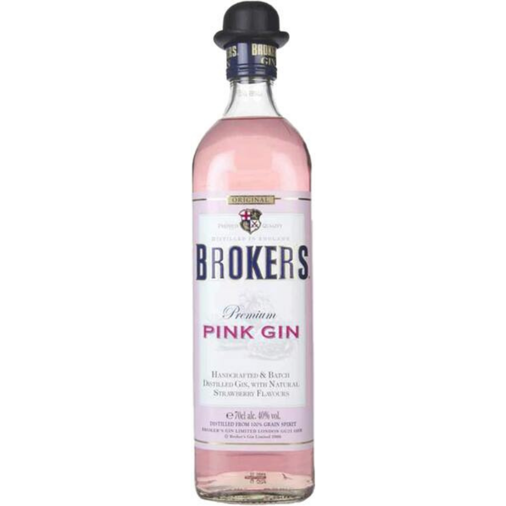 Brokers Pink Gin 700ml