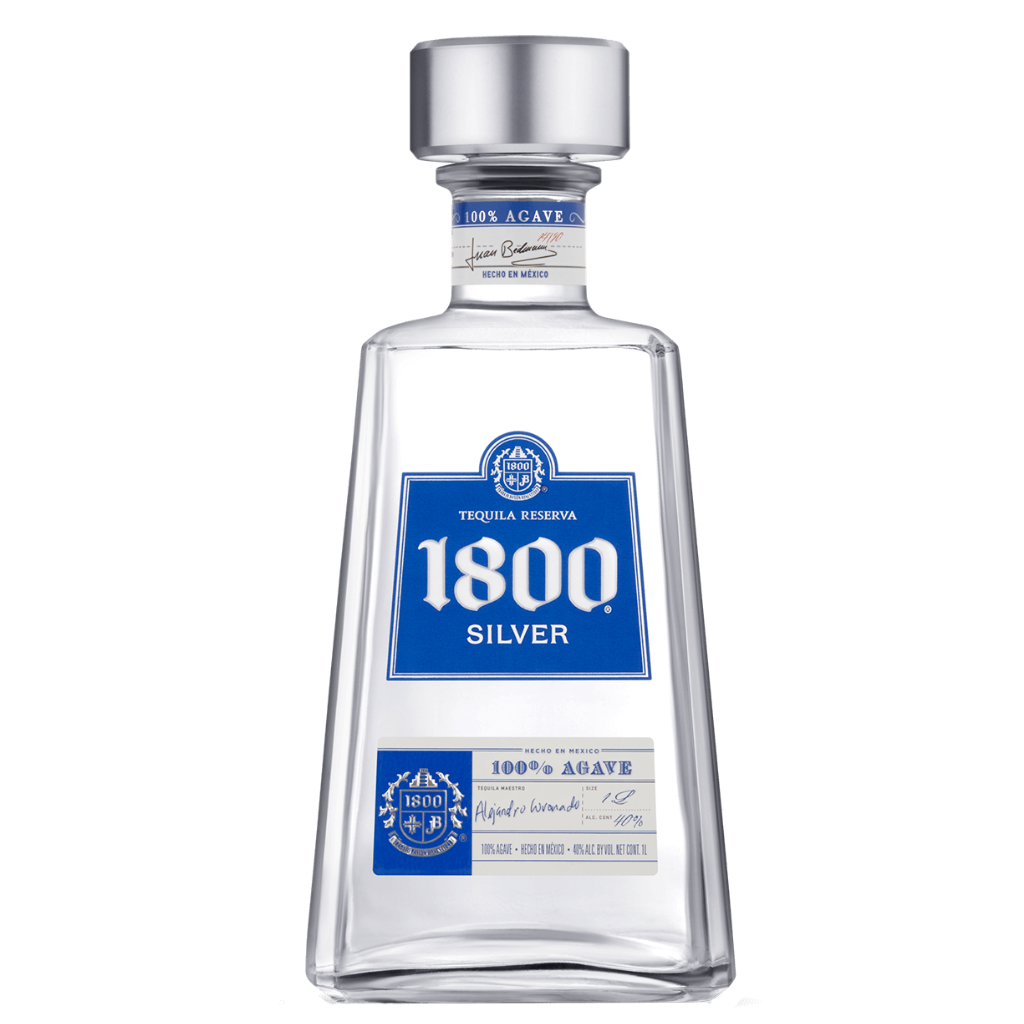 1800 Silver Tequila 40% 750ml